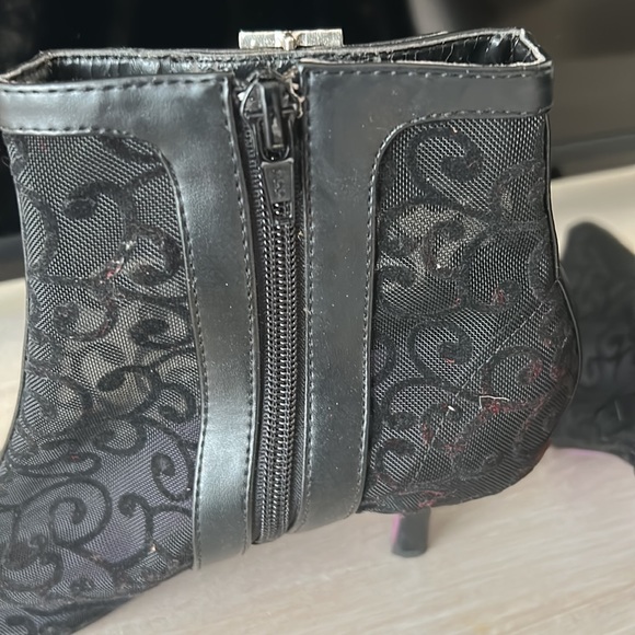 Vintage Suzanne Somers Ankle Boots size 8 - Picture 4 of 4